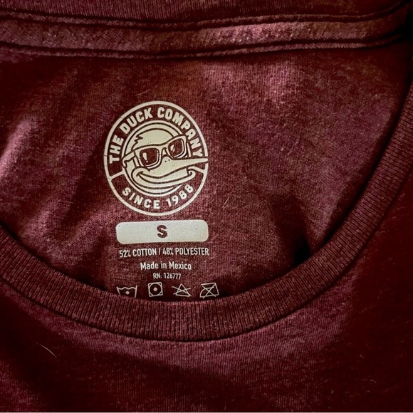 Maroon Hippie Sloth Graphic T-Shirt from Columbia Zoo - Picture 5 of 5